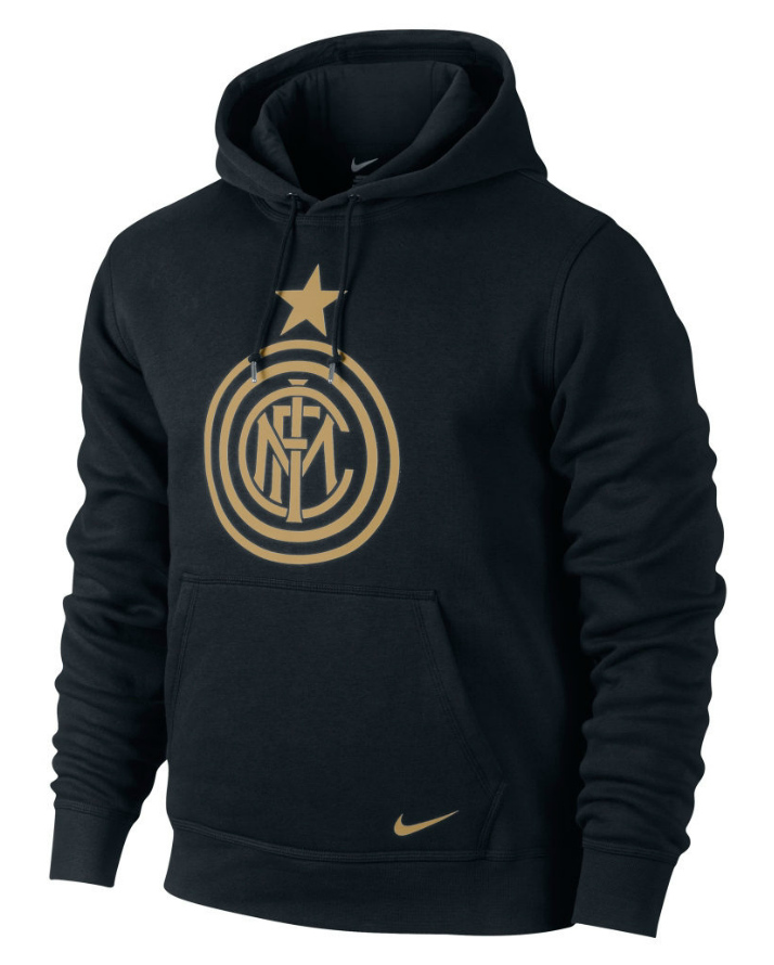 13-14 Inter Milan Black Hoody Sweater